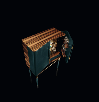 BARON - Wooden bar cabinet by Former In Italia - view 3
